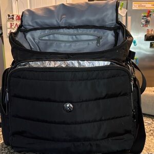 Fisher-Price Black and Gray Kids Bag
Madison Crossbody and diaper bag